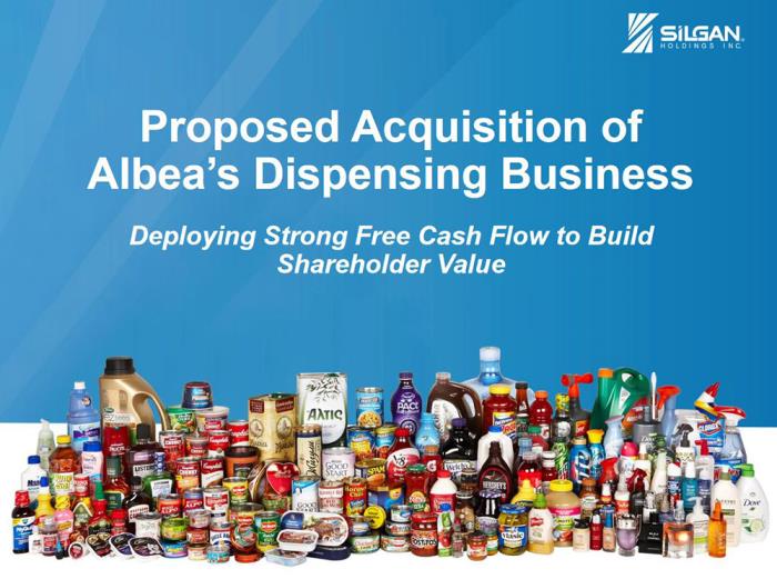  Silgan to acquire Albea’s dispensing business for $900 million